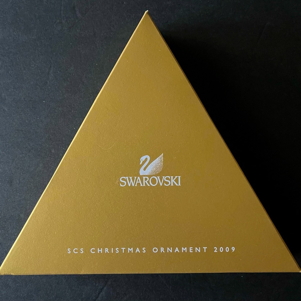 Swarovski Crystal Society‎ (SCS) 2009 Snowflake Ornament